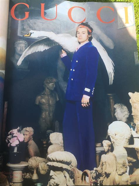 gq fake gucci maganzine ad